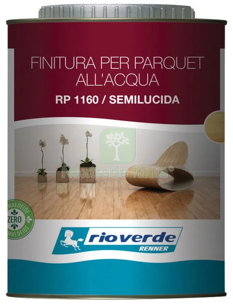 6PZ RIOVERDE RP 1160 FINITURA ALL'ACQUA SATINATO X PARQUET 0,750 — Pannelli e tavole in legno — rif. FERX.6185