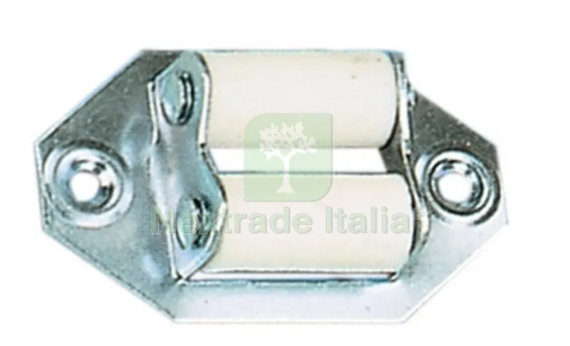5SCATOLE SC GUIDACINGHIA ORIZZONTALE RULLI PLASTICA — Ferramenta porte e finestre — rif. FERX.62785