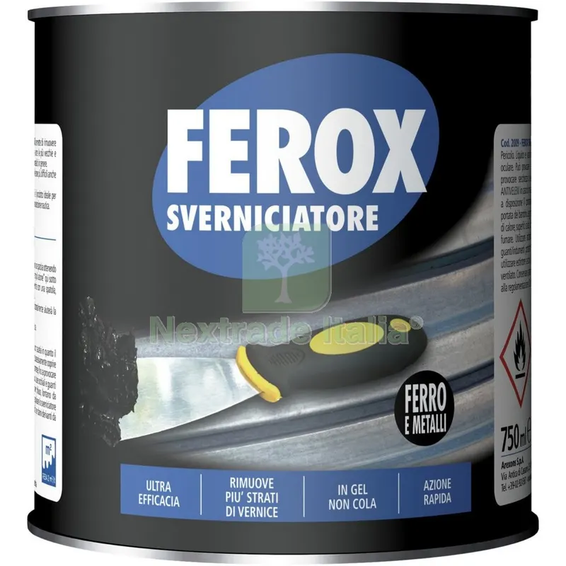 AREXONS FEROX SVERNICIATORE 750ML. X FERRO E METALLI — Lubrificanti e oli — rif. FERX.644 AREXONS FEROX SVERNICIATORE 750ML. X FERRO E METALLI — Lubrificanti e oli — rif. FERX.644