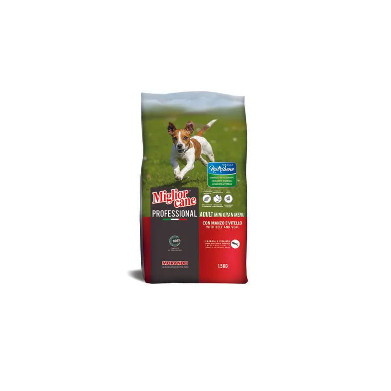Morando Cane KG.1,5 Adult Gran Menu Manzo e Vitello — Cani — rif. FERX.646217