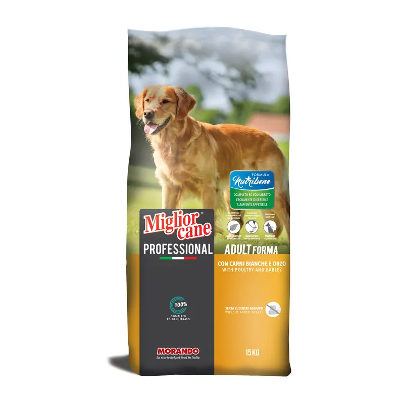 Cibo Cane Morando 15 KG Adult Forma Carn BIA Orzo — Cani — rif. FERX.646220