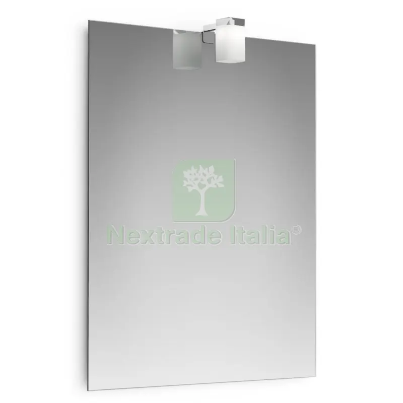 SPECCHIO FILO CON LAMPADA LED CM.45X65 — Illuminazione — rif. FERX.677890 SPECCHIO FILO CON LAMPADA LED CM.45X65 — Illuminazione — rif. FERX.677890