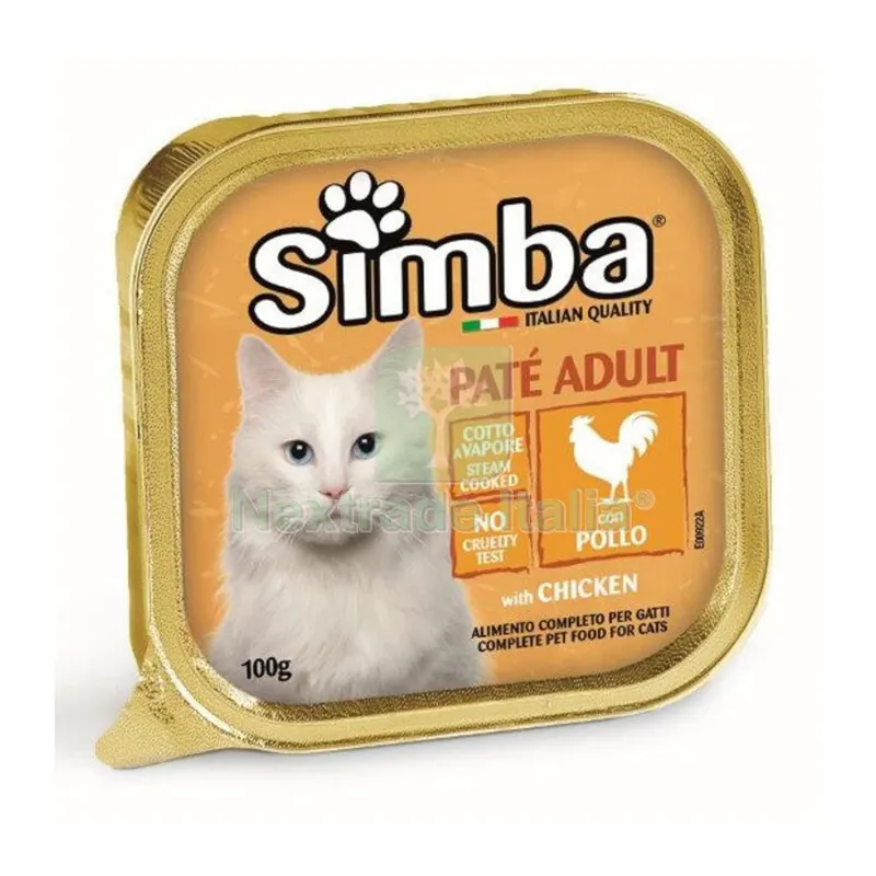 32PZ MONGE SIMBA GATTO GR.100 PATE VSC POLLO — Gatti — rif. FERX.688873 32PZ MONGE SIMBA GATTO GR.100 PATE VSC POLLO — Gatti — rif. FERX.688873