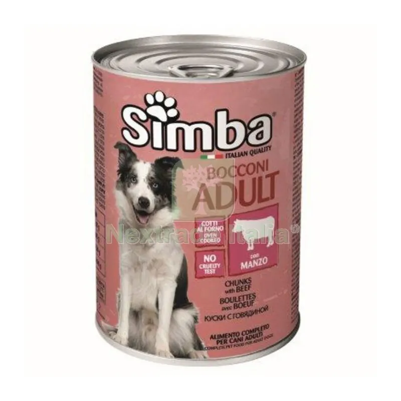 24PZ MONGE SIMBA CANE GR.415 BOCCONCINI VITELLO — Cani — rif. FERX.688888