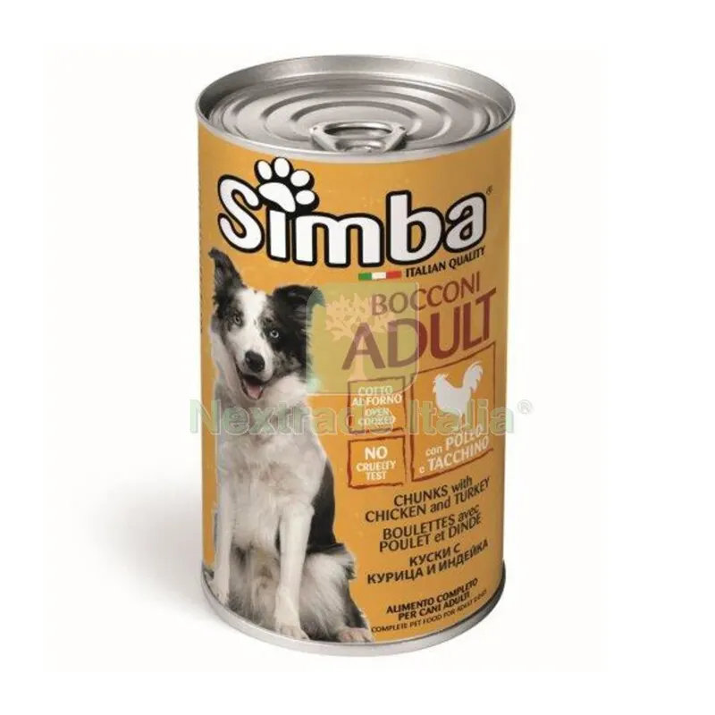 MONGE SIMBA CANE GR.1230 BOCCONCINI POLLO/TACCHINO — Cani — rif. FERX.688893
