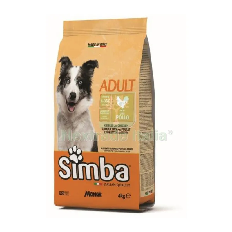 MONGE SIMBA CANE KG.4 CROCCHETTA POLLO — Cani — rif. FERX.688904