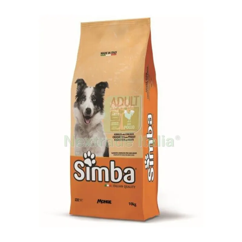 MONGE SIMBA CANE KG.10 CROCCHETTA POLLO — Cani — rif. FERX.688907 MONGE SIMBA CANE KG.10 CROCCHETTA POLLO — Cani — rif. FERX.688907
