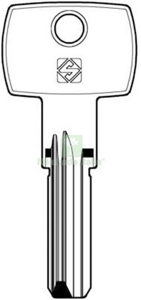 5PZ CHIAVE PUNZONATA SILCA GVY1R — Serrature e cilindri — rif. FERX.74189