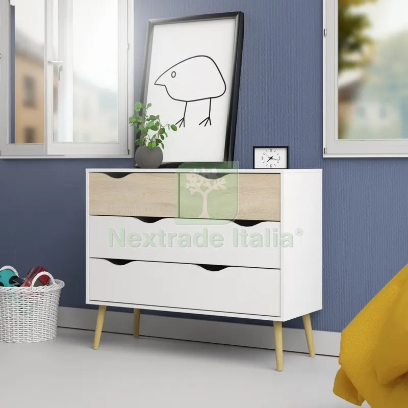 KIT CASSETTIERA OSLO CM.98X39X81H — Arredo — rif. FERX.7910 KIT CASSETTIERA OSLO CM.98X39X81H — Arredo — rif. FERX.7910