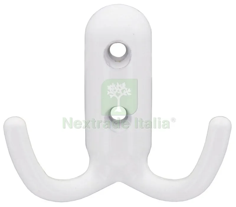 5BLISTER BLISTER APPENDIABITI 2 POSTI BIANCO (PZ.2) — Casalinghi e organizzazione — rif. FERX.82221 5BLISTER BLISTER APPENDIABITI 2 POSTI BIANCO (PZ.2) — Casalinghi e organizzazione — rif. FERX.82221