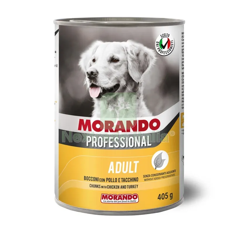 24PZ MORANDO CANE LT. GR.405 BOCCONI POLLO TACCHINO — Cani — rif. FERX.85673 24PZ MORANDO CANE LT. GR.405 BOCCONI POLLO TACCHINO — Cani — rif. FERX.85673