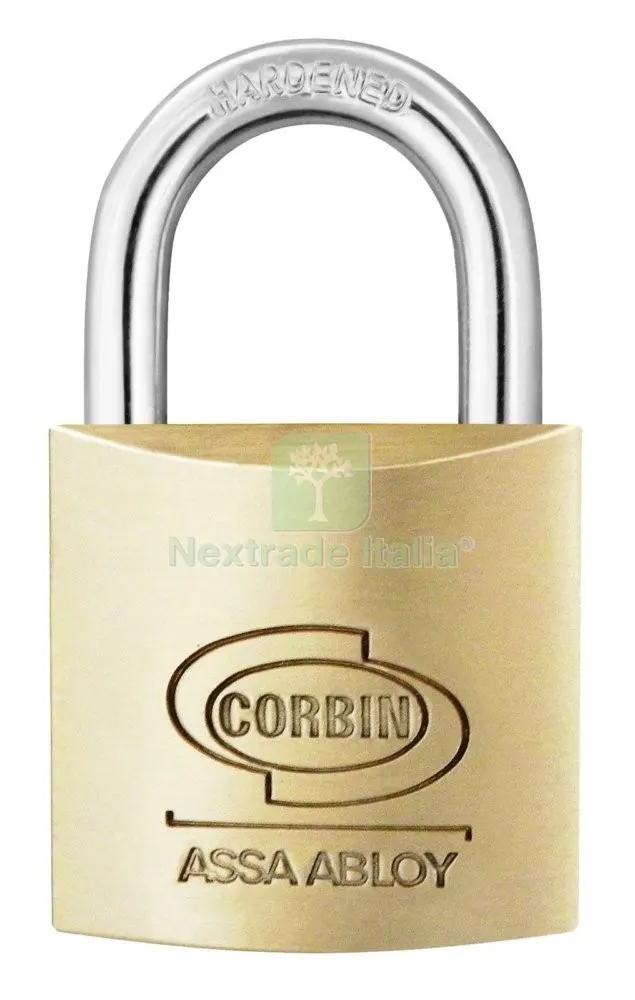 6PZ CORBIN LUCCHETTO RETTANGOLARE MM. 50 — Lucchetti e catene — rif. FERX.8647 6PZ CORBIN LUCCHETTO RETTANGOLARE MM. 50 — Lucchetti e catene — rif. FERX.8647