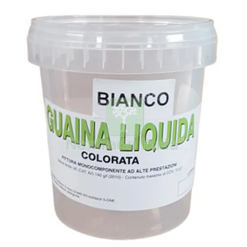 9PZ GUAINA LIQUIDA RESINOSA BIANCA KG. 1 — Impermeabilizzanti e idrofughi — rif. FERX.8962 9PZ GUAINA LIQUIDA RESINOSA BIANCA KG. 1 — Impermeabilizzanti e idrofughi — rif. FERX.8962