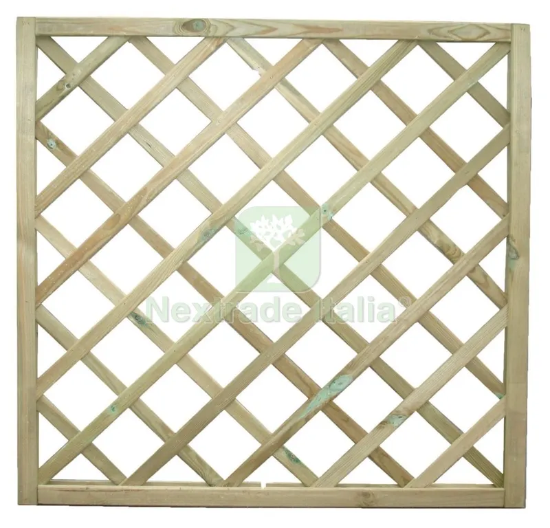 GRIGLIATO PINO IMPREGNATO MOD.35 CM.90X90H — Recinzioni in legno — rif. FERX.92284 GRIGLIATO PINO IMPREGNATO MOD.35 CM.90X90H — Recinzioni in legno — rif. FERX.92284