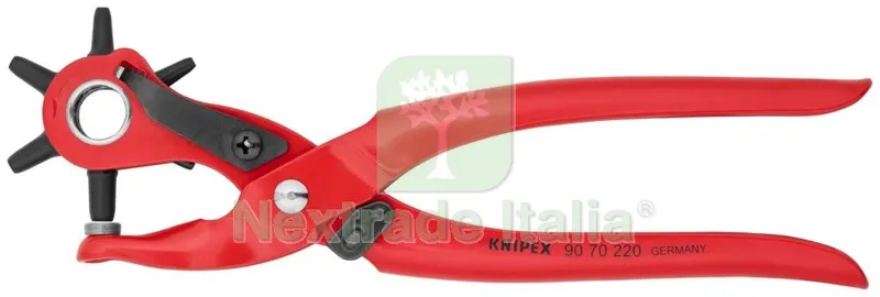 KNIPEX PINZA FUSTELLATRICE ART. 90.70 MM 220 — Pinze e tronchesi — rif. FERX.92369 KNIPEX PINZA FUSTELLATRICE ART. 90.70 MM 220 — Pinze e tronchesi — rif. FERX.92369