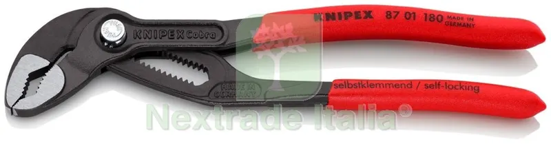 PINZA REGOLABILE MOD.87.01 GR.180 "COBRA" — Pinze e tronchesi — rif. FERX.92625 PINZA REGOLABILE MOD.87.01 GR.180 "COBRA" — Pinze e tronchesi — rif. FERX.92625