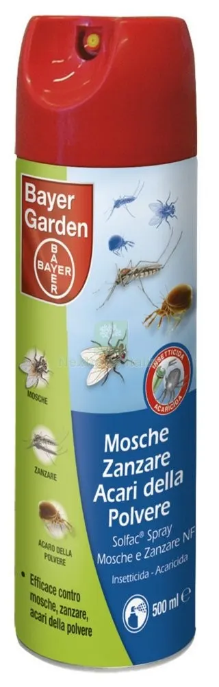 12PZ BAYER/SBM FAST KILL MOSCHE/ZANZARE SPRAY ML 400 — Attrezzi da giardino — rif. FERX.92654