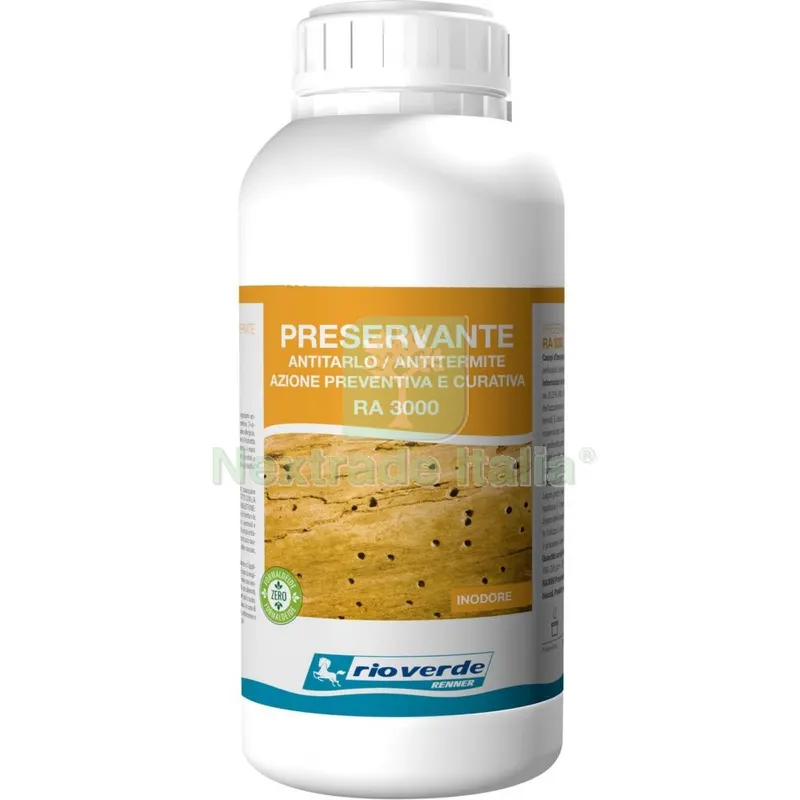 6PZ ANTITARLO 'RIOVERDE' RA 3000 (EX RA2000)INODORE 750ML — Protezione piante e sementi — rif. FERX.93364 6PZ ANTITARLO 'RIOVERDE' RA 3000 (EX RA2000)INODORE 750ML — Protezione piante e sementi — rif. FERX.93364