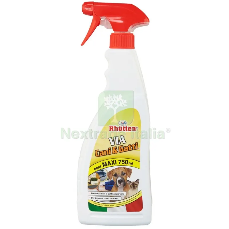 12PZ RHUTTEN DISABITUANTE CANI E GATTI 750 ML. — Protezione piante e sementi — rif. FERX.94370 12PZ RHUTTEN DISABITUANTE CANI E GATTI 750 ML. — Protezione piante e sementi — rif. FERX.94370