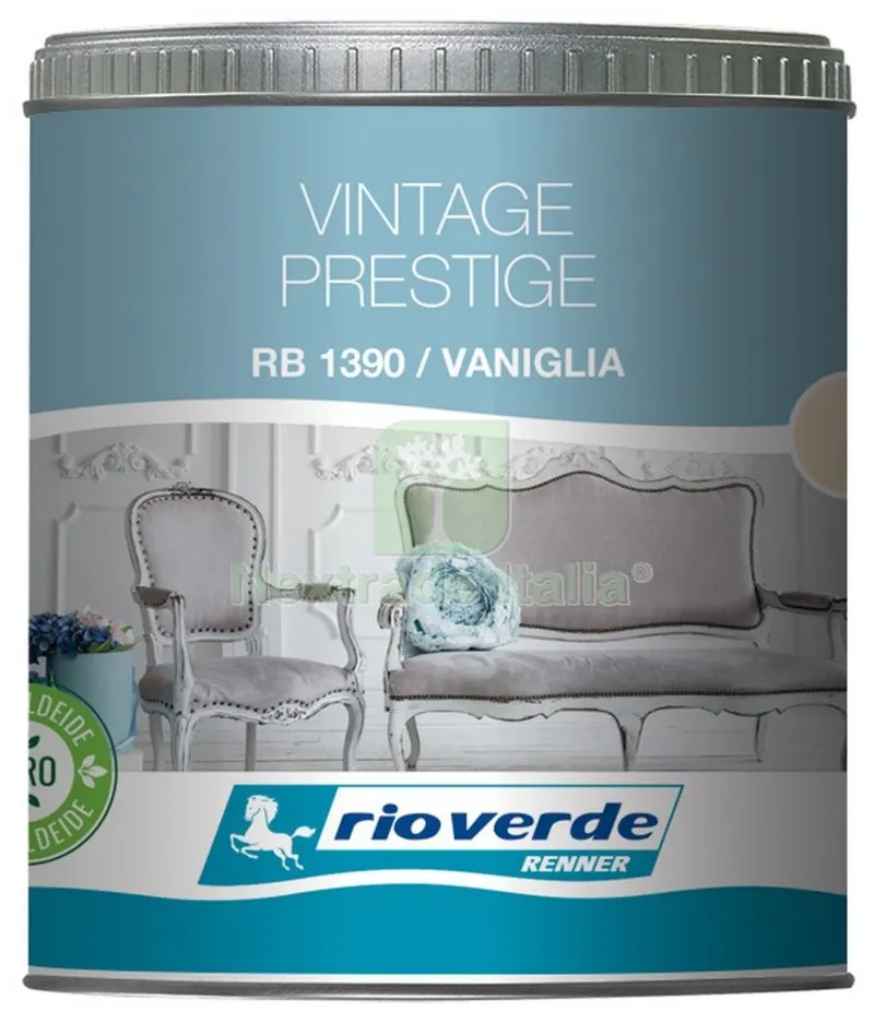 RIOVERDE RB1390 VERNICE VINTAGE VANIGLIA LT 0,5 — Vernici e smalti — rif. FERX.96050 RIOVERDE RB1390 VERNICE VINTAGE VANIGLIA LT 0,5 — Vernici e smalti — rif. FERX.96050