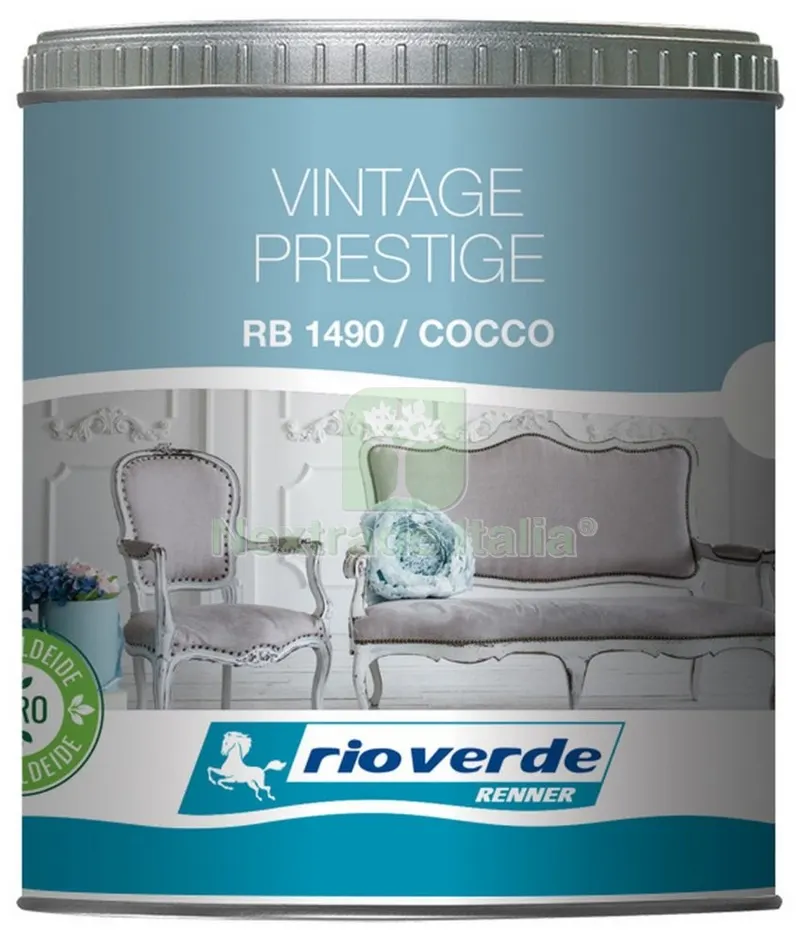 RIOVERDE RB1490 VERNICE VINTAGE COCCO LT 0,5 — Vernici e smalti — rif. FERX.96051 RIOVERDE RB1490 VERNICE VINTAGE COCCO LT 0,5 — Vernici e smalti — rif. FERX.96051