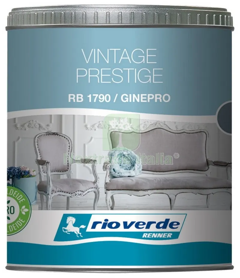 RIOVERDE RB1790 VERNICE VINTAGE GINEPRO LT 0,5 — Vernici e smalti — rif. FERX.96054 RIOVERDE RB1790 VERNICE VINTAGE GINEPRO LT 0,5 — Vernici e smalti — rif. FERX.96054