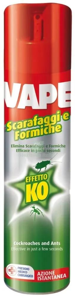 12PZ VAPE SCARAFAGGI E FORMICHE SPRAY 400 ML — Protezione piante e sementi — rif. FERX.97256
