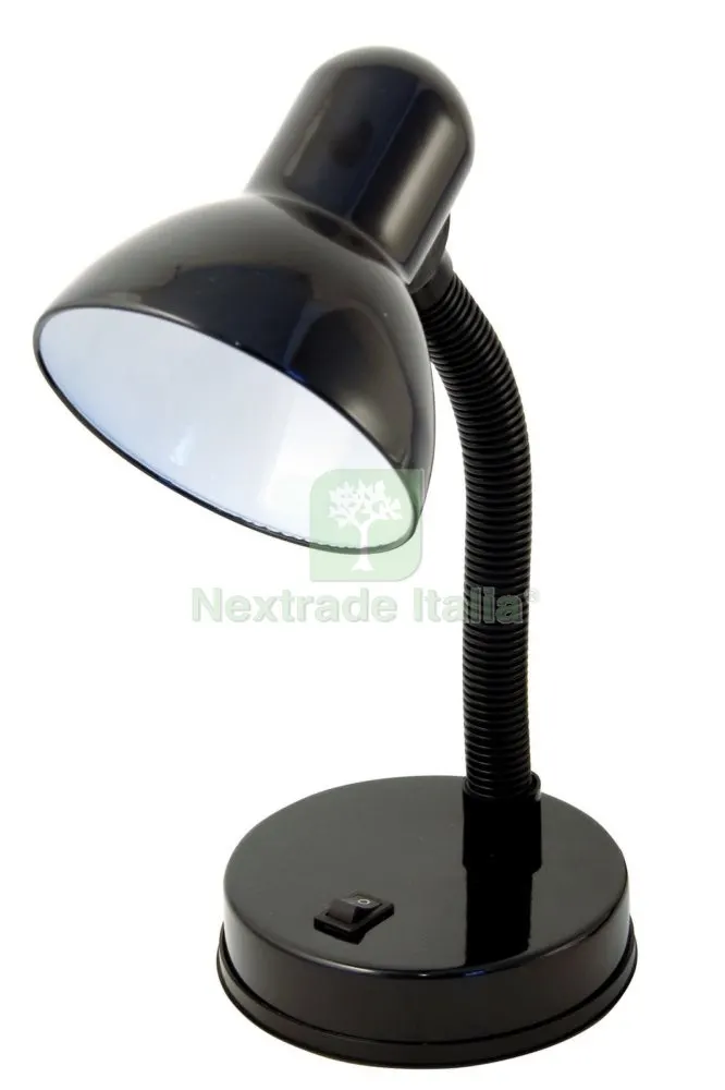 LAMPADA DA SCRITTOIO E27 CHARLESTON NERO — Illuminazione — rif. FERX.97352 LAMPADA DA SCRITTOIO E27 CHARLESTON NERO — Illuminazione — rif. FERX.97352