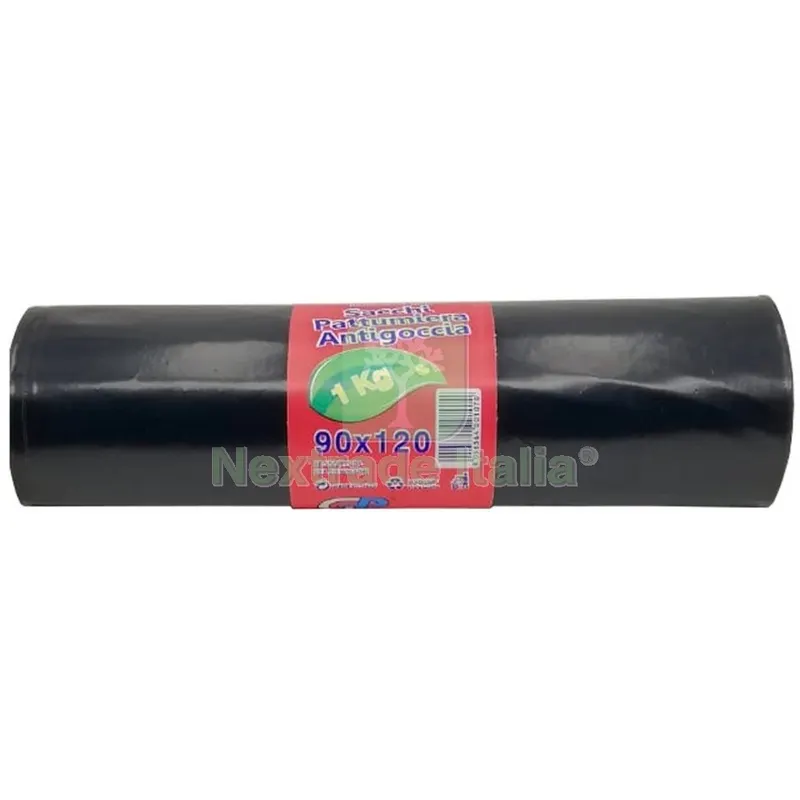 20PZ SACCHI NETTEZZA URBANA IN ROTOLO 90X120 NERO (GR. 800 CA) — Casalinghi e organizzazione — rif. FERX.98240 20PZ SACCHI NETTEZZA URBANA IN ROTOLO 90X120 NERO (GR. 800 CA) — Casalinghi e organizzazione — rif. FERX.98240