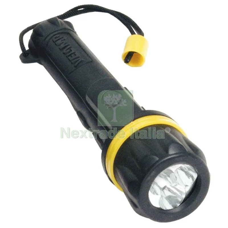12PZ TORCIA RUBBER LED 2AA BATTERIE (NON INCLUSE) — Illuminazione — rif. FERX.99450