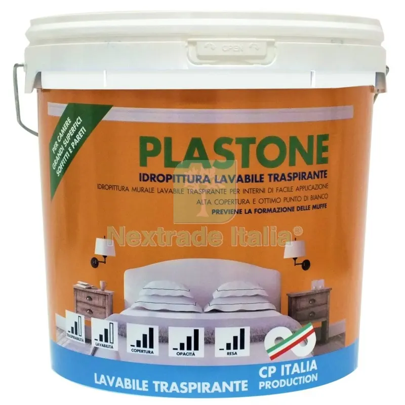 IDROPITTURA LAVABILE PLASTONE DA LT.14 — Pitture murali e idropitture — rif. FERX.99505 IDROPITTURA LAVABILE PLASTONE DA LT.14 — Pitture murali e idropitture — rif. FERX.99505