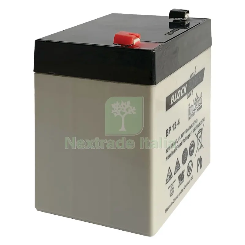 BATTERIA PER ELETTRIFICATORE A PANNELLO SOLARE 'SUN POWER' 12V - 4 Ah — Recinto elettrico — rif. FERX.6049855NLM