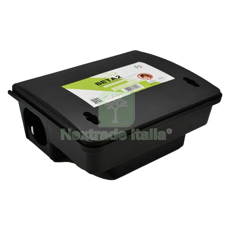 STAZIONE DI SICUREZZA PER ESCHE RODENTICIDE 'BETA 2' cm. 19 x 23 — Protezione piante e sementi — rif. FERX.6063970NLM STAZIONE DI SICUREZZA PER ESCHE RODENTICIDE 'BETA 2' cm. 19 x 23 — Protezione piante e sementi — rif. FERX.6063970NLM