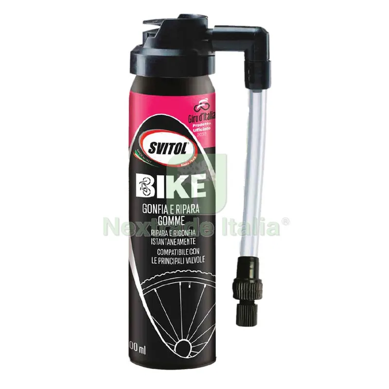SVITOL SPRAY 'GONFIA E RIPARA GOMME' ml 100 — Lubrificanti e oli — rif. FERX.9200450NLM SVITOL SPRAY 'GONFIA E RIPARA GOMME' ml 100 — Lubrificanti e oli — rif. FERX.9200450NLM