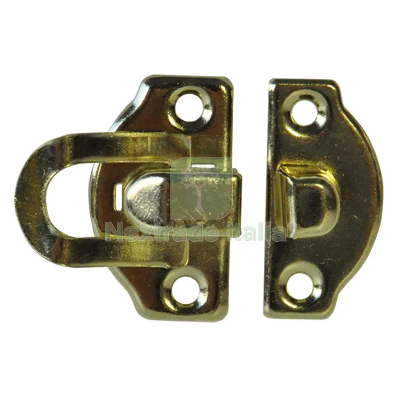 CLIPPER PER COFANETTI pz. 2 - ottonata — Ferramenta porte e finestre — rif. FERX.038156NLM