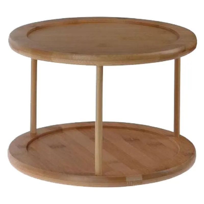 Tagliere Tondo Girevole Doppio Ø cm 25 x h.18 — Cucina e coltelleria — rif. FERX.8029009NLM Tagliere Tondo Girevole Doppio Ø cm 25 x h.18 — Cucina e coltelleria — rif. FERX.8029009NLM