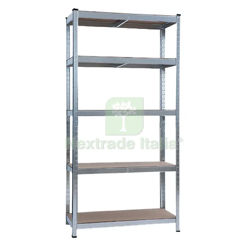 SCAFFALE IN KIT 'EFESTO' 90 x 40 - h.mt.1,8 — Casalinghi e organizzazione — rif. FERX.3125912NLM SCAFFALE IN KIT 'EFESTO' 90 x 40 - h.mt.1,8 — Casalinghi e organizzazione — rif. FERX.3125912NLM