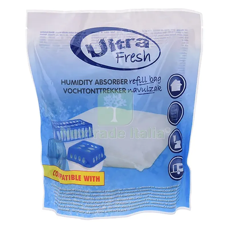 SALI ASSORBIUMIDITA' PER 'KIT ABSORB' gr. 450 — Casalinghi e organizzazione — rif. FERX.9120814NLM SALI ASSORBIUMIDITA' PER 'KIT ABSORB' gr. 450 — Casalinghi e organizzazione — rif. FERX.9120814NLM
