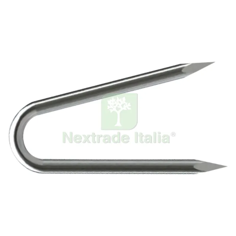5KG CHIODI CAMBRETTA 'U' mm 14 x 25 — Chiodi e graffe — rif. FERX.107683NLM