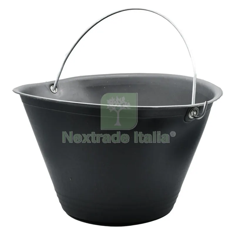 SECCHIO PER MURATORE nero Ø mm 340 - capacità 10 litri — Casalinghi e organizzazione — rif. FERX.1021710NLM SECCHIO PER MURATORE nero Ø mm 340 - capacità 10 litri — Casalinghi e organizzazione — rif. FERX.1021710NLM