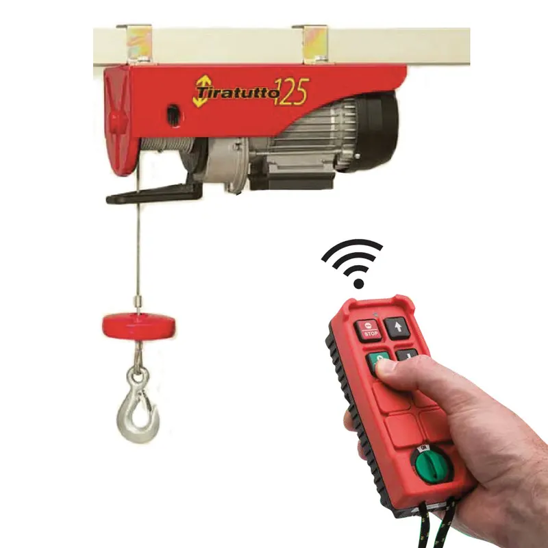 Elettrocarrucola con Radiocomando 'tiratutto' 125 — Automazioni cancello — rif. FERX.100131NLM Elettrocarrucola con Radiocomando 'tiratutto' 125 — Automazioni cancello — rif. FERX.100131NLM