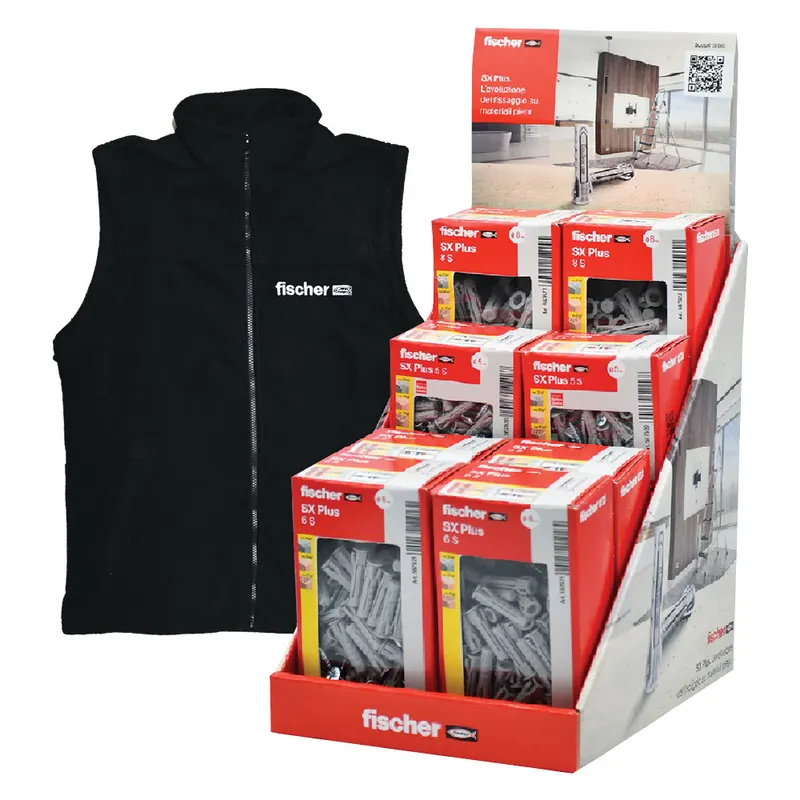 Espositore Tasselli Nylon con Vite 'SX PLUS-S' totale 700 pezzi — Articoli per ufficio — rif. FERX.4600399NLM Espositore Tasselli Nylon con Vite 'SX PLUS-S' totale 700 pezzi — Articoli per ufficio — rif. FERX.4600399NLM