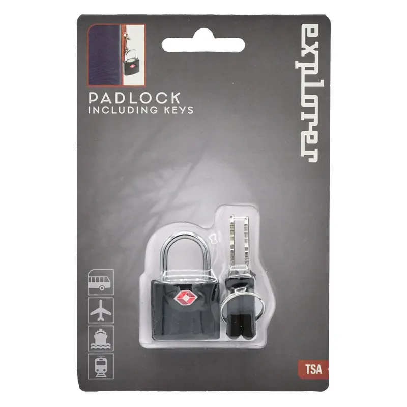 Lucchetto con Chiave per Bagagli 42 mm — Lucchetti e catene — rif. FERX.3025694NLM Lucchetto con Chiave per Bagagli 42 mm — Lucchetti e catene — rif. FERX.3025694NLM