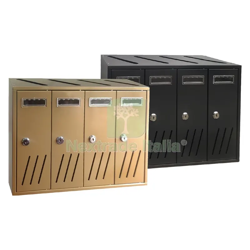 CASSETTA POSTALE 4 posti - antracite - 42,5x17,5x H. 30 — Casalinghi e organizzazione — rif. FERX.313088NLM CASSETTA POSTALE 4 posti - antracite - 42,5x17,5x H. 30 — Casalinghi e organizzazione — rif. FERX.313088NLM