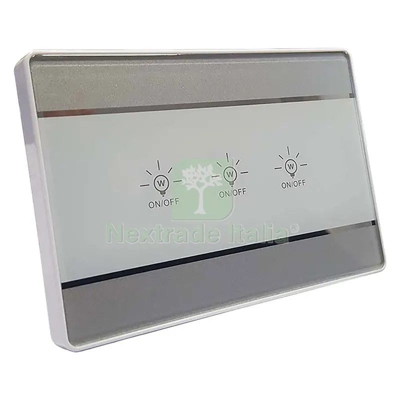 SWITCH ELETTRONICO PER CONTROLLO INTERRUTTORI 3 pulsanti — Interruttori e prese — rif. FERX.8068251NLM SWITCH ELETTRONICO PER CONTROLLO INTERRUTTORI 3 pulsanti — Interruttori e prese — rif. FERX.8068251NLM
