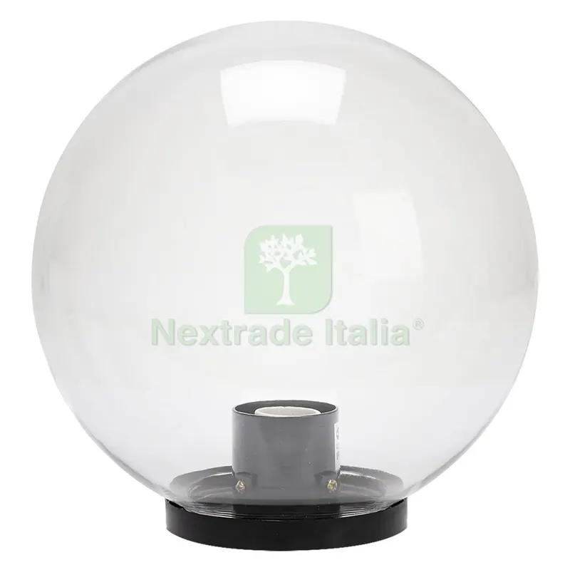 LANTERNA TESTA-PALO 'GLOBO' Ø cm.20 - bianca — Illuminazione — rif. FERX.8043100NLM LANTERNA TESTA-PALO 'GLOBO' Ø cm.20 - bianca — Illuminazione — rif. FERX.8043100NLM