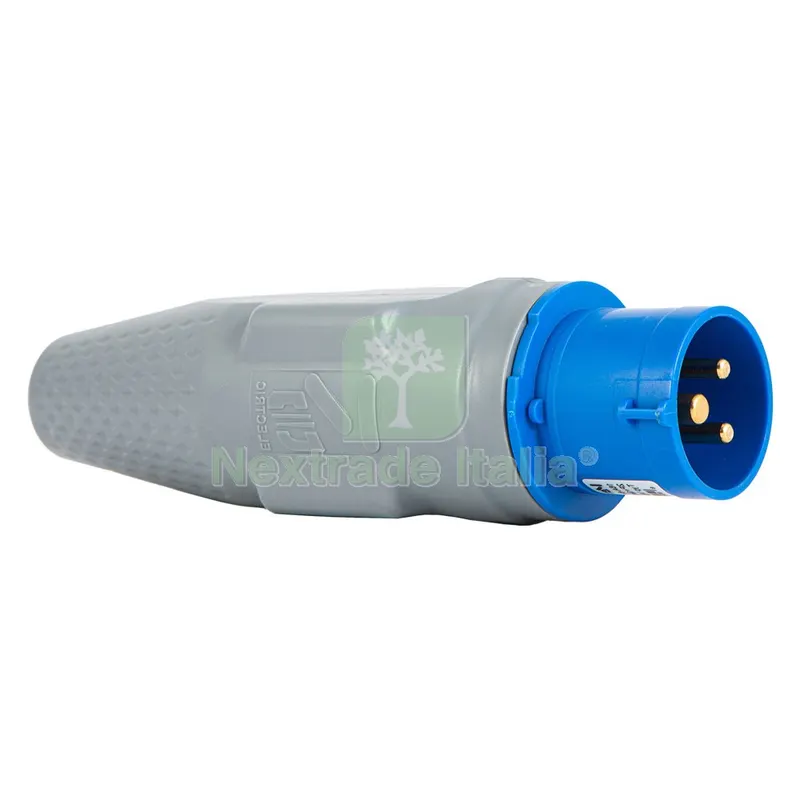 ADATTATORE INDUSTRIALE 16A 2P+T — Interruttori e prese — rif. FERX.8061161NLM ADATTATORE INDUSTRIALE 16A 2P+T — Interruttori e prese — rif. FERX.8061161NLM