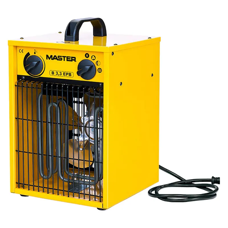 Generatore Aria Calda Elettrico Monofase 'B3.3 EPB' 3,3 KW - port.aria 510 m3/h — Pompe — rif. FERX.5171300NLM Generatore Aria Calda Elettrico Monofase 'B3.3 EPB' 3,3 KW - port.aria 510 m3/h — Pompe — rif. FERX.5171300NLM