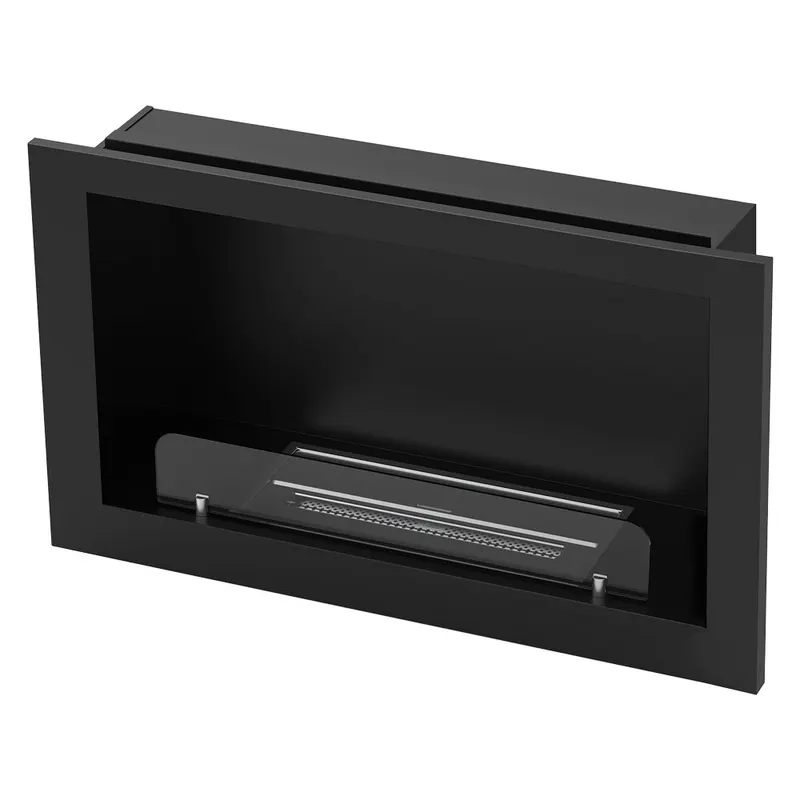 Inserto Biocamino Frontale kw 4,11 - colore nero — Stufe e camini — rif. FERX.7008020NLM Inserto Biocamino Frontale kw 4,11 - colore nero — Stufe e camini — rif. FERX.7008020NLM