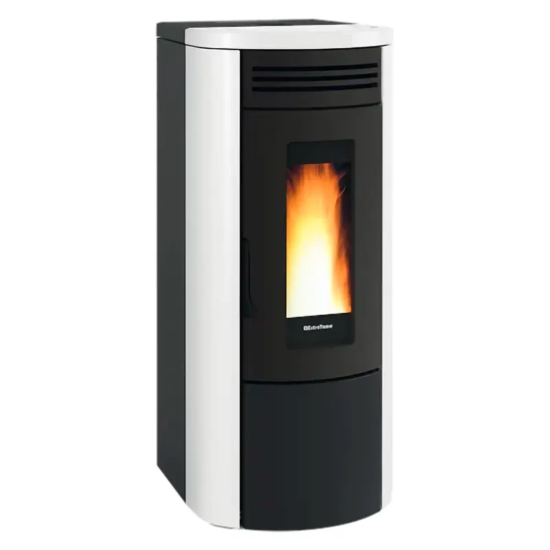 Termostufa a Pellet 'costanza Idro 5.0' 16 kW - colore bianco — Stufe e camini — rif. FERX.7001474NLM Termostufa a Pellet 'costanza Idro 5.0' 16 kW - colore bianco — Stufe e camini — rif. FERX.7001474NLM